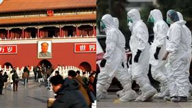 離中南海、天安門不到3公里，傳出武漢肺炎「疑似個案」，讓網友拍手叫好。（組圖／翻攝自資料照）