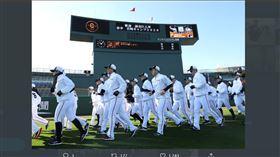 巨人春訓第一階段在宮崎展開。（圖／翻攝自巨人推特）