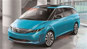 ▲Toyota全新Previa預想圖（圖／翻攝自bestcarweb）