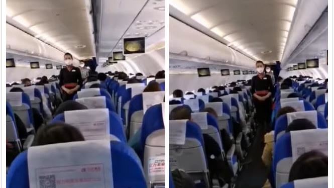 醫療包機抵武漢　空姐廣播淚崩喊天使