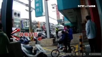 辱三字經揮拳攻擊　醉漢遭警壓制逮捕