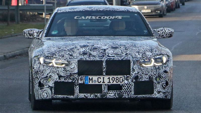 超大鼻孔已成定局？BMW M4曝光