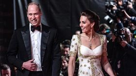 英國凱特王妃與威廉王子出席第73屆英國演藝學院電影獎（BAFTA）（圖／畫面翻攝自IG）