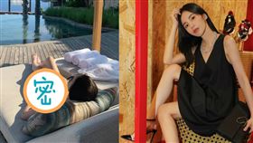 張甯兒近日難得辣曬比基尼照。（圖／翻攝自張甯兒臉書）