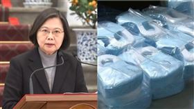 口罩實名制販賣6日上路…蔡英文貼心提醒：身分證0是雙數（組合圖／資料照）