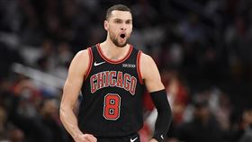 ▲拉文（Zach LaVine）將參加三分球大賽，挑戰史上首位灌籃王+三分球王。（圖／美聯社／達志影像）