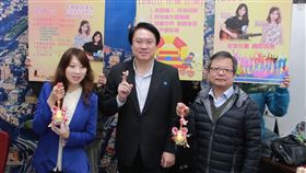 沈詠珮左一,基隆市長林右昌,基隆市府提供