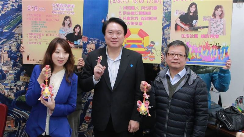 正妹出頭天…女記者接基隆市府發言人