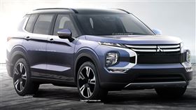 ▲Mitsubishi Outlander預想圖（圖／翻攝自carscoops）