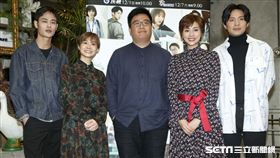 《鏡子森林》第二季展開，導演吳宗叡帶著主要演員姚淳耀、瑭霏、鄭宜農、夏騰宏出席媒體茶敘（圖／記者林士傑攝影）