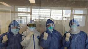 島市市立醫院支援湖北醫療隊員對戰勝疫情信心滿滿。圖／翻攝自中新網