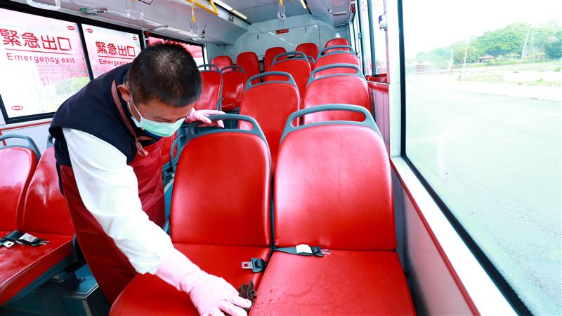 台灣燈會接駁車　市府規劃4部曲防疫