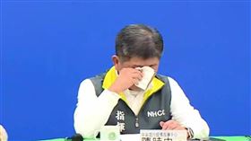 武漢肺炎新增1例　陳時中落淚網不捨