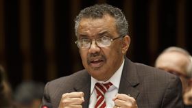 世衛組織秘書長譚德塞（Tedros Adhanom Ghebreyesus）。（圖／美聯社／達志影像）