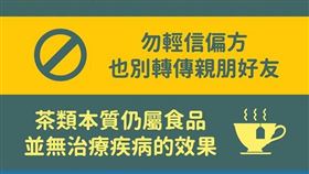 武漢肺炎,疫情,衛生福利部,網路傳言,紅茶,普洱茶