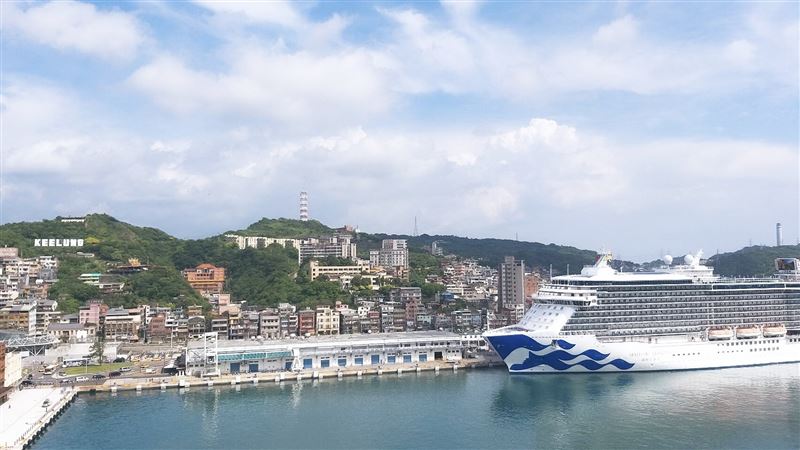 驚！鑽石公主號停基隆港　旅客趴趴走