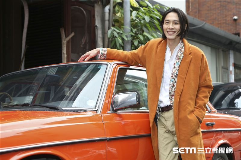 《彼岸之嫁》飾演厲鬼惡少演員田士廣接受訪問。（圖／記者林士傑攝影）