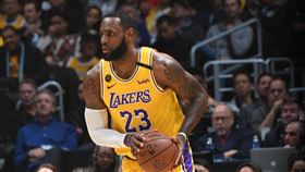 LeBron James。（圖／翻攝自NBA推特）