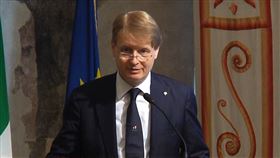 義大利國會友台協會主席馬蘭（Lucio Malan）（圖／翻攝自Academy for Cultural Diplomacy YouTube）