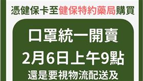 「口罩實名制」今日上路。（圖／翻攝自健保署FB）