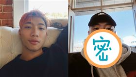 ØZI搭飛機戴防毒面具口罩
（圖／翻攝自IG）