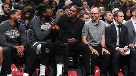 Kevin Durant。（圖／翻攝自籃網推特）