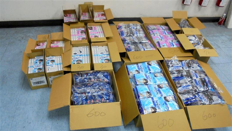 私運口罩出口　高雄關查獲要追貨主