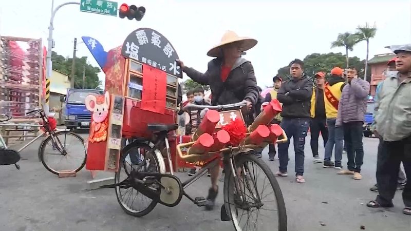 不畏武漢肺炎　鹽水蜂炮今天起炮開轟