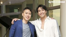 林中琦發行個人流行原創單曲，好友吳翔震前往站台。（圖／記者林士傑攝影）