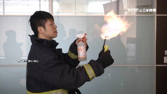 酒精消毒遇靜電爆炸？消防局闢謠言