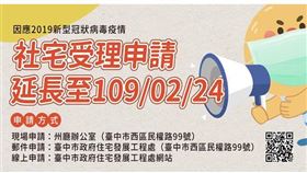 因應武漢肺炎疫情 南屯精科x太平育賢一期好宅聯合申請延長至2/24（圖／台中市政府）