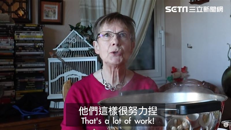 台火鍋料包餡　法國阿嬤驚「好努力」