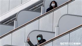 日本,鑽石公主號,武漢肺炎,橫濱,公主遊輪,郵輪
圖／路透社／達志影像
