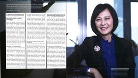 奧地利外交官雜誌訪史亞平 大篇幅介紹台灣奧地利外交官雜誌在最新一期刊出駐奧地利代表史亞平專訪，她在6頁顯著篇幅中介紹台灣民俗、文化、風景、美食。（駐奧地利代表處提供）中央社記者唐佩君布魯塞爾傳真　107年3月2日