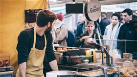 速食,餐飲,人群(圖/翻攝自pixabay)
