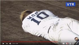 ▲西武捕手體能訓練，森友哉被操到倒地。（圖／翻攝自太平洋聯盟TV）