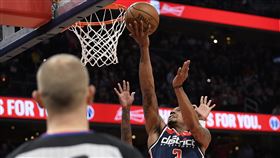 ▲比爾（Bradley Beal）1.8秒致勝上籃絕殺獨行俠。（圖／美聯社／達志影像）