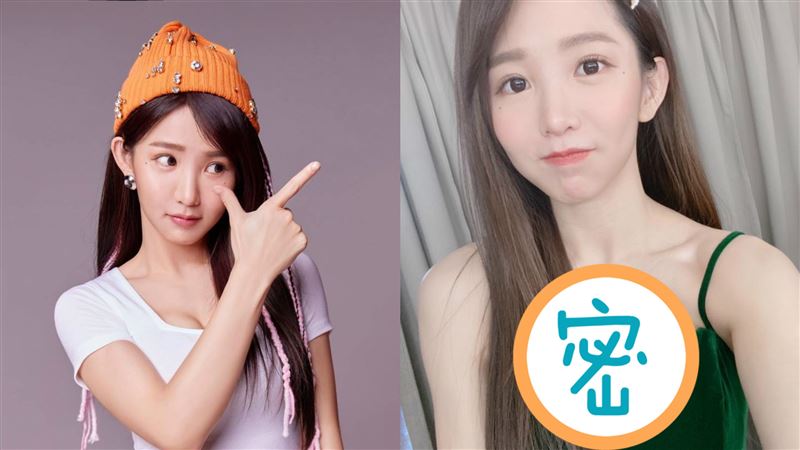 郭書瑤穿細肩曬雪肌　長髮掉進豪乳溝