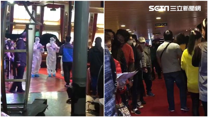 陳時中坐鎮寶瓶星號　旅客檢疫畫面曝