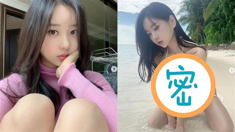 辣模穿泳裝趴地扭腰　兩點現形網發狂