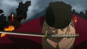 航海王,ONE PIECE,索隆,3刀流,PTT　圖／翻攝自YouTube