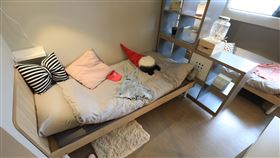 輔大新落成宜聖宿舍輔仁大學新落成的宜聖宿舍寢室擁有獨立置物櫃，提供學生優質的住宿環境，讓離家的孩子住得舒適。（輔仁大學提供）中央社記者許秩維傳真　108年12月23日