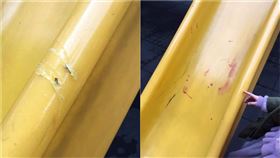 溜滑梯,刀片,公園,板橋／翻攝臉書