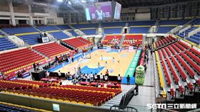 HBL八強賽因為閉門進行場面冷清。（圖／記者劉家維攝影）