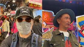 黃安,台獨剋星,吳宗憲,口罩。圖 微博、記者方佳琳攝影