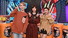 女神郭雪芙近日上八大《娛樂百分百》挑戰狼人殺。圖／八大提供