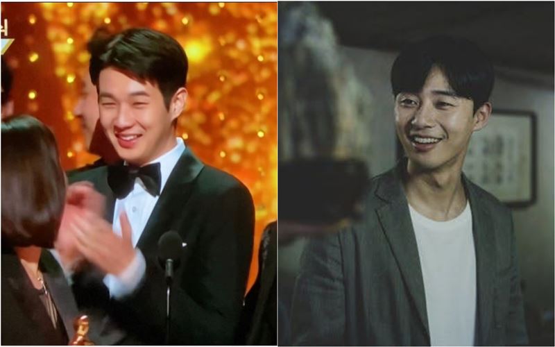 寄生上流獲獎　朴敘俊瘋了電視前狂叫