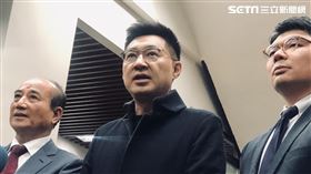 國民黨立委江啟臣拜會前立法院長王金平。（圖／記者林恩如攝影）