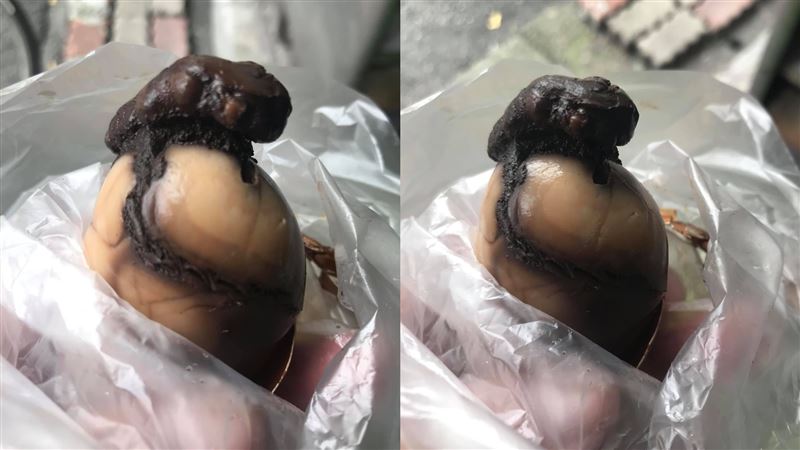 茶葉蛋炸出異形青蛙　網讚：這才好吃