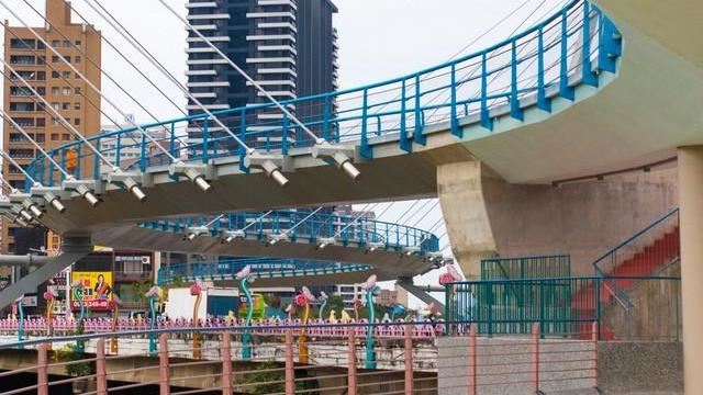 桃園建設 南崁溪印象大橋完工啟用